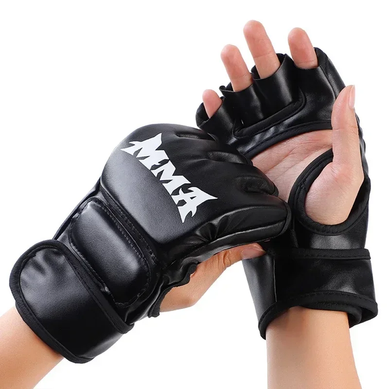 Motorcycle Glove Knuckle - Sarung Tangan Latihan Tinju Profesional Setengah