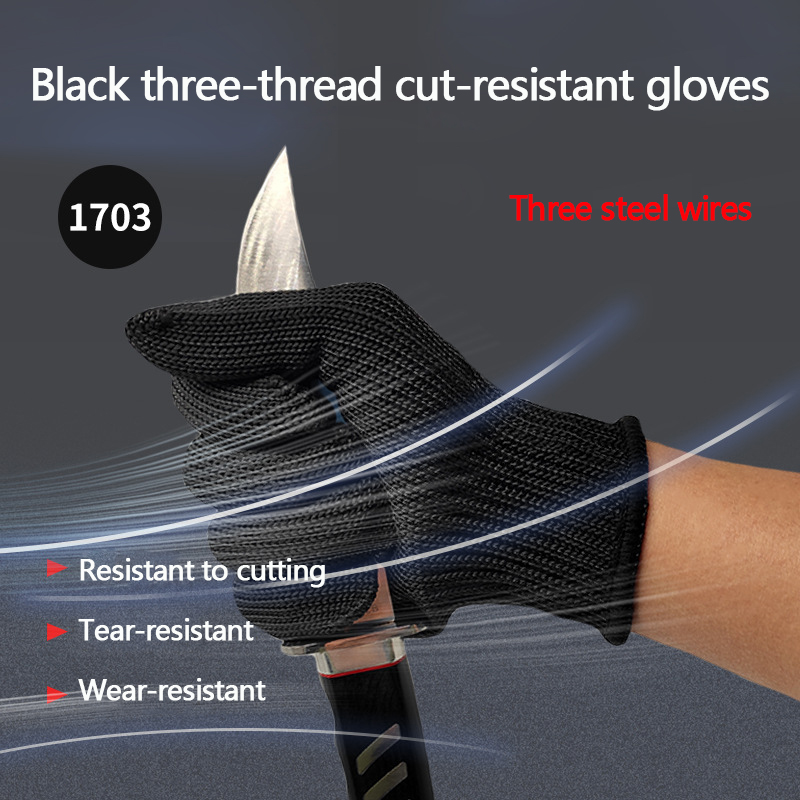 Cut Resistant Glove - Sarung tangan anti-potong, Kelas 5, sarung
