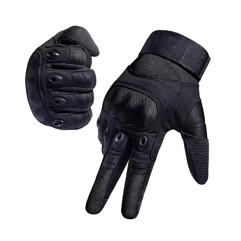 Motorcycle Glove Knuckle - Sarung Tangan Taktis Jari Penuh Pria