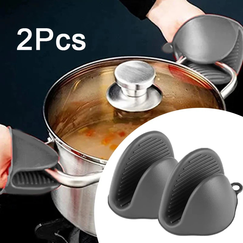Oven Mitt Silicone - 2 Buah Sarung Tangan Oven Mini