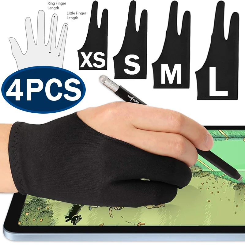 Touchscreen Glove Capacitive - Sarung Tangan Anti-Sentuh Dua Jari untuk