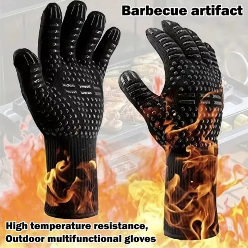 Oven Mitt Silicone - Sarung Tangan BBQ One Piece Tahan