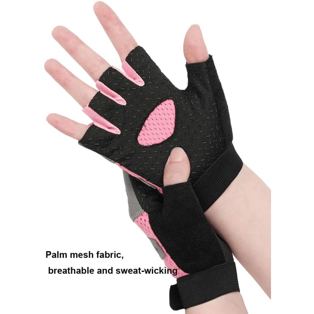 Workout Glove Gym - Sarung Tangan Olahraga Bernapas untuk Wanita