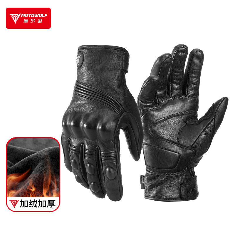 Motorcycle Glove Knuckle - Sarung Tangan Motor Musim Dingin untuk