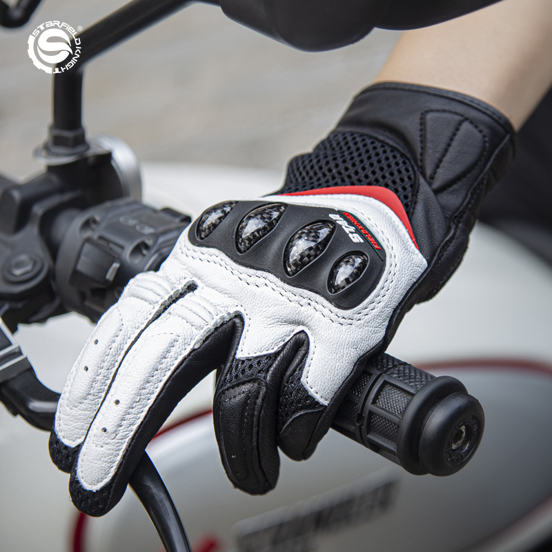 Motorcycle Glove Knuckle - STAR FIELD KNIGHT Sarung Tangan Motor