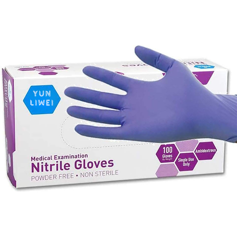 Exam Glove Nitrile - Sarung Tangan Nitril Ungu Lembut Sekali