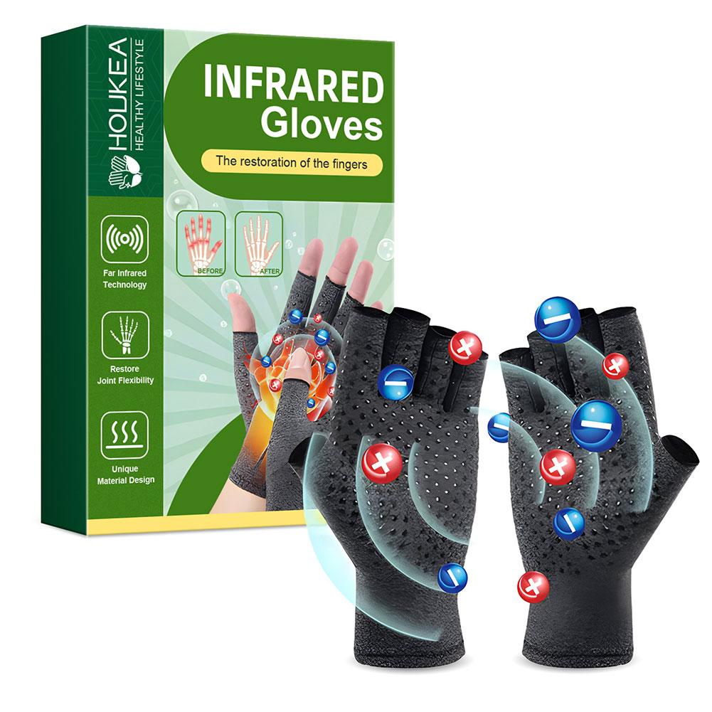 Motorcycle Glove Knuckle - Sarung Tangan Kompresi Arthritis Pereda Nyeri