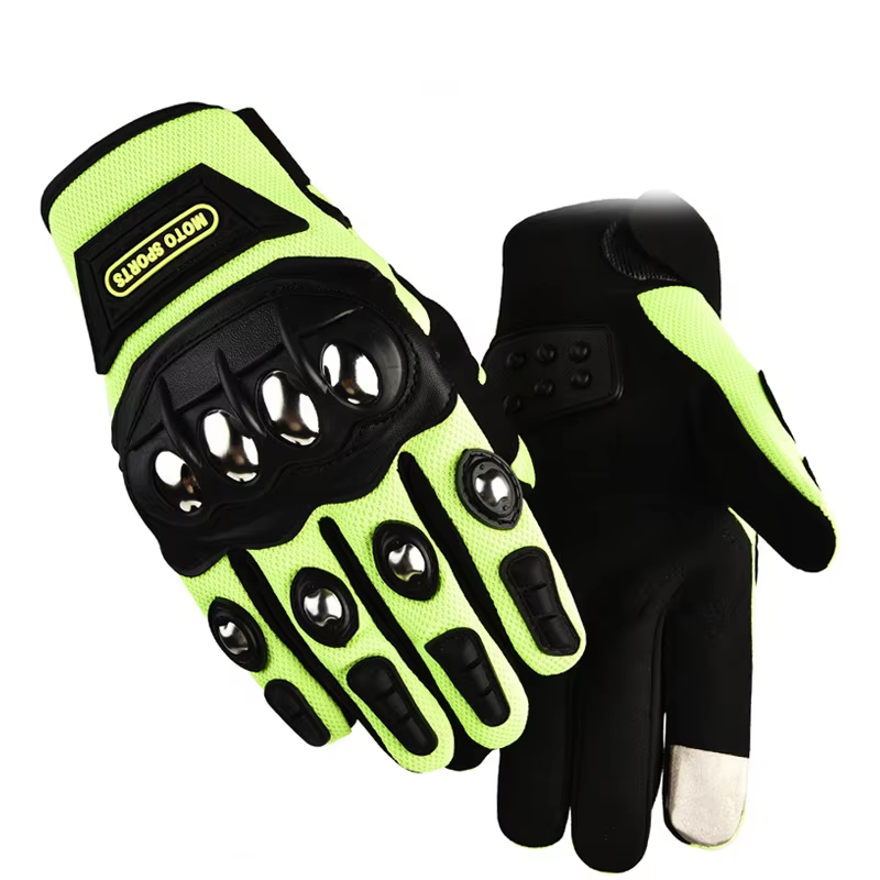 Motorcycle Glove Knuckle - Sarung Tangan Taktis Baja Pengaman Peralatan