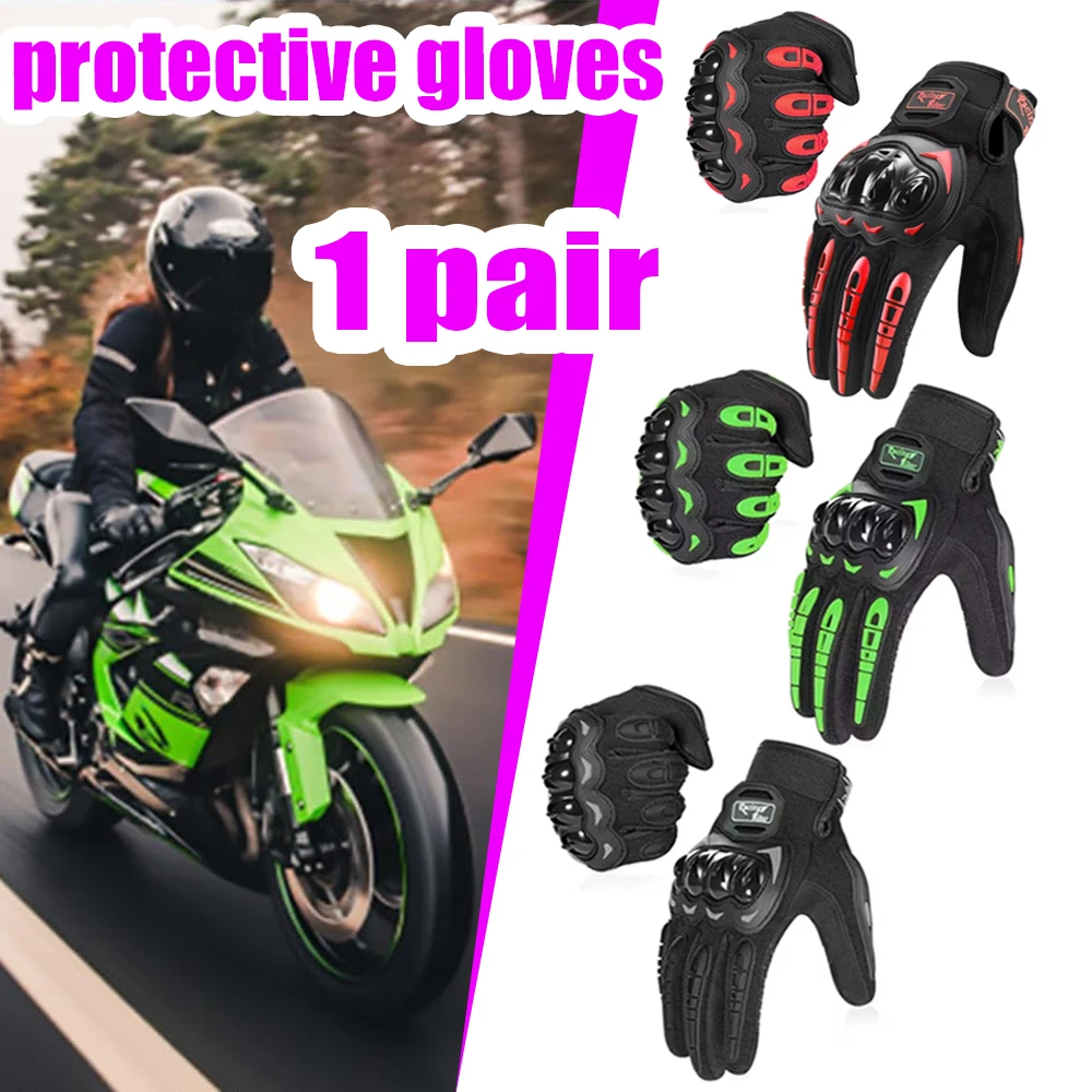Motorcycle Glove Knuckle - Sarung Tangan Motor Profesional Bernapas Dengan