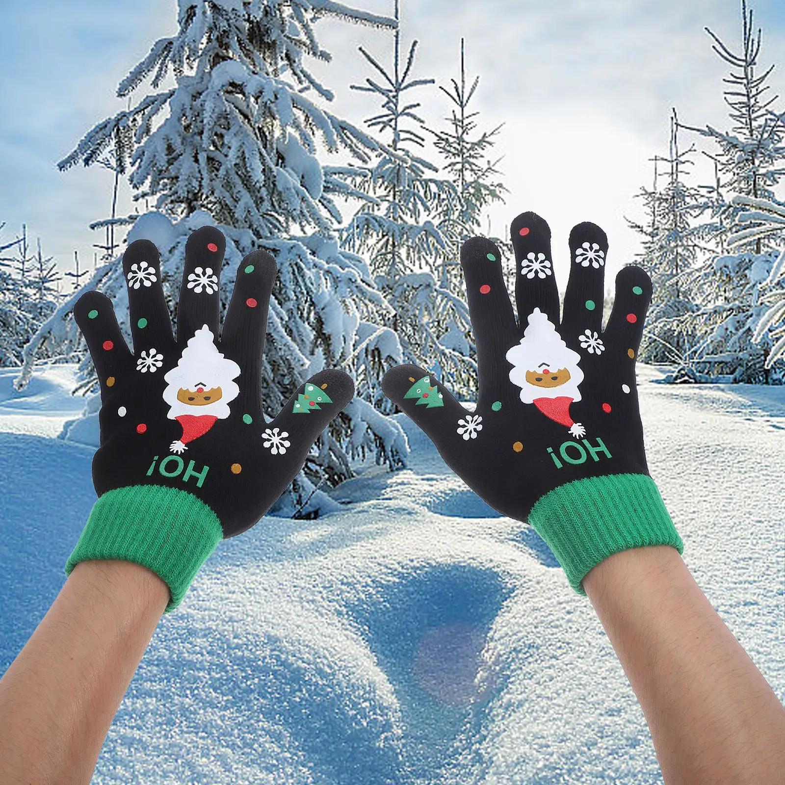 Wool Glove Lined - 1-20 Pasang Sarung Tangan Rajut Musim