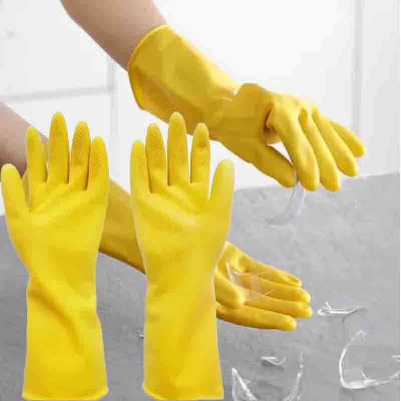 Dish Glove Rubber - 1-10 Buah Sarung Tangan Pekerjaan Rumah