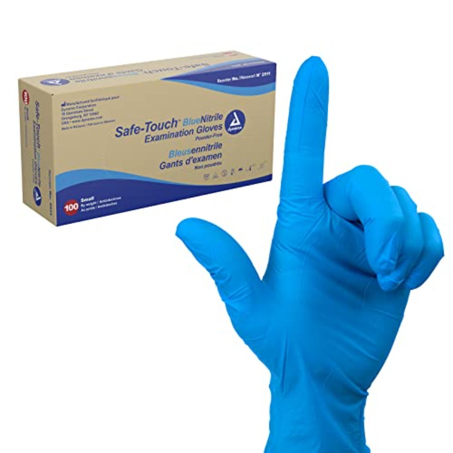 Exam Glove Nitrile - Sarung Tangan Nitril Sekali Pakai Safe-Touch,