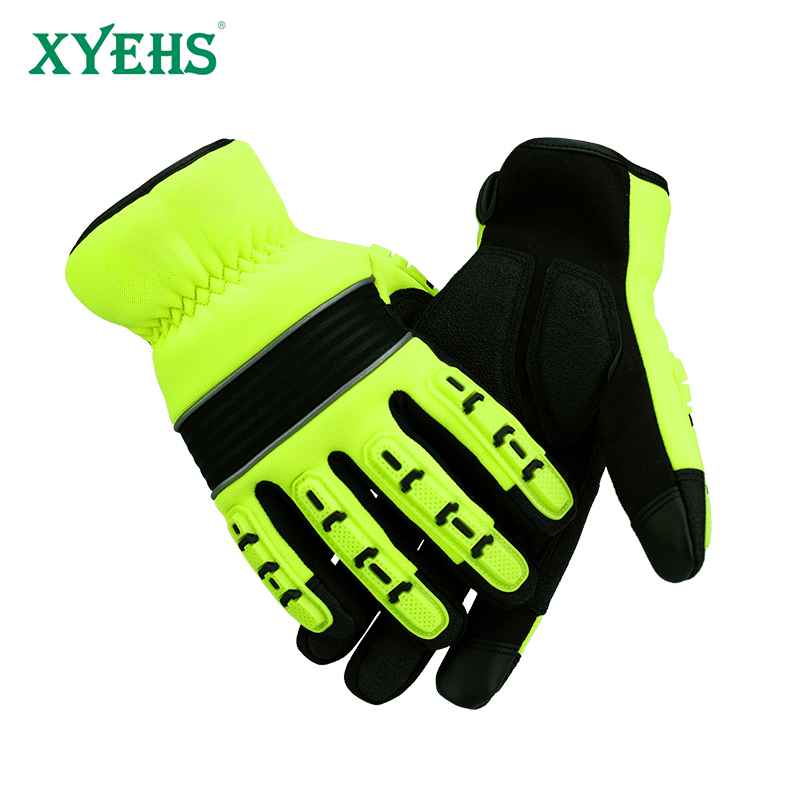 Work Glove Impact - Sarung Tangan Keselamatan Tahan Benturan TPR