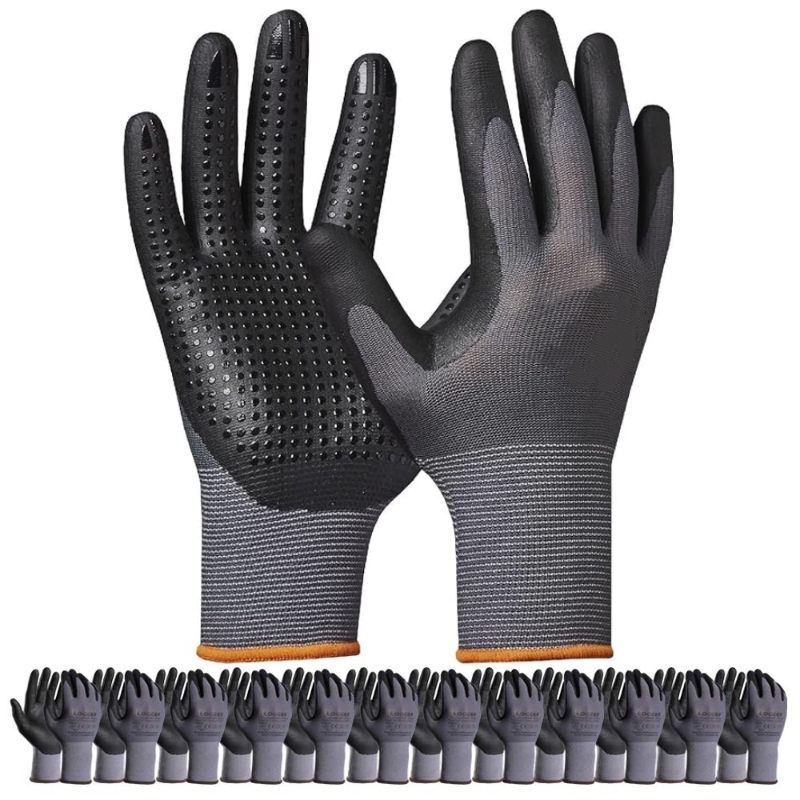 Nitrile Mechanic Glove - Sarung Tangan Kerja Keamanan Berlapis Nitril