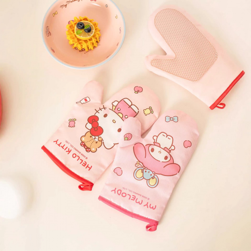 Sarung Tangan Silikon Hello Ki - Oven Mitt Silicone ulasan dan harga