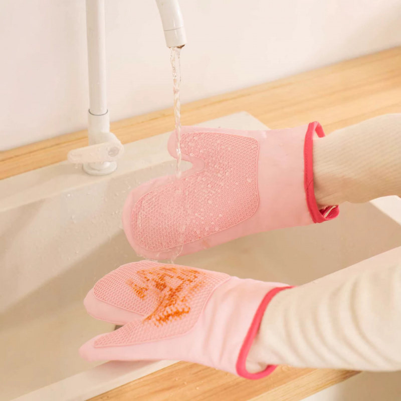Sarung Tangan Silikon Hello Ki - Oven Mitt Silicone ulasan dan harga