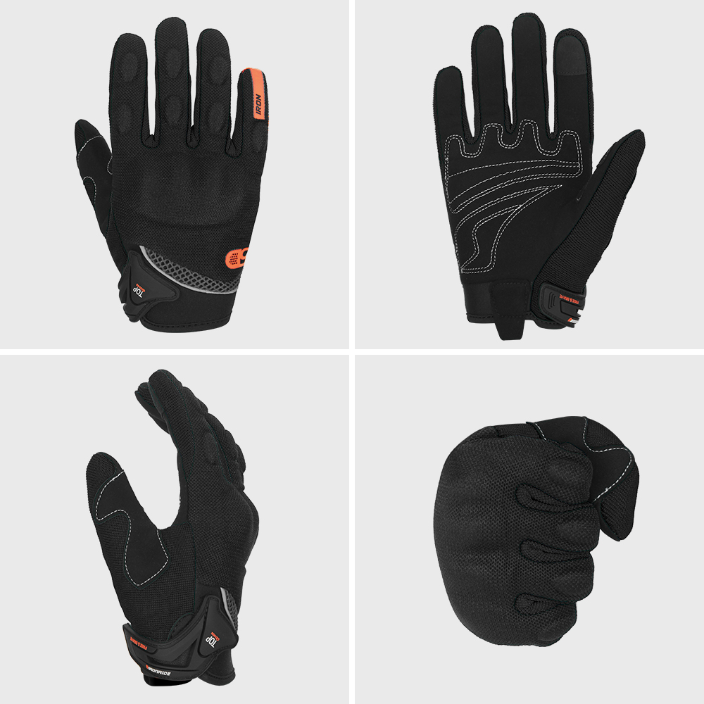Sarung tangan berkendara antil - Motorcycle Glove Knuckle ulasan dan harga