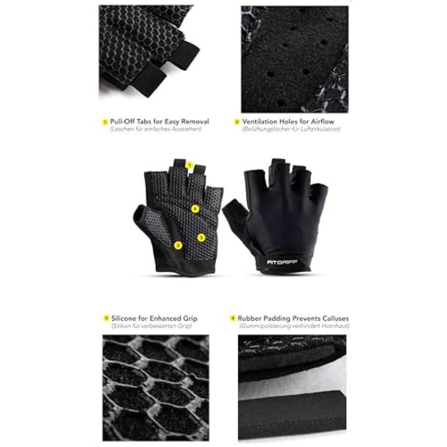 ®   Sarung Tangan Olahraga Ber - Workout Glove Gym ulasan dan harga