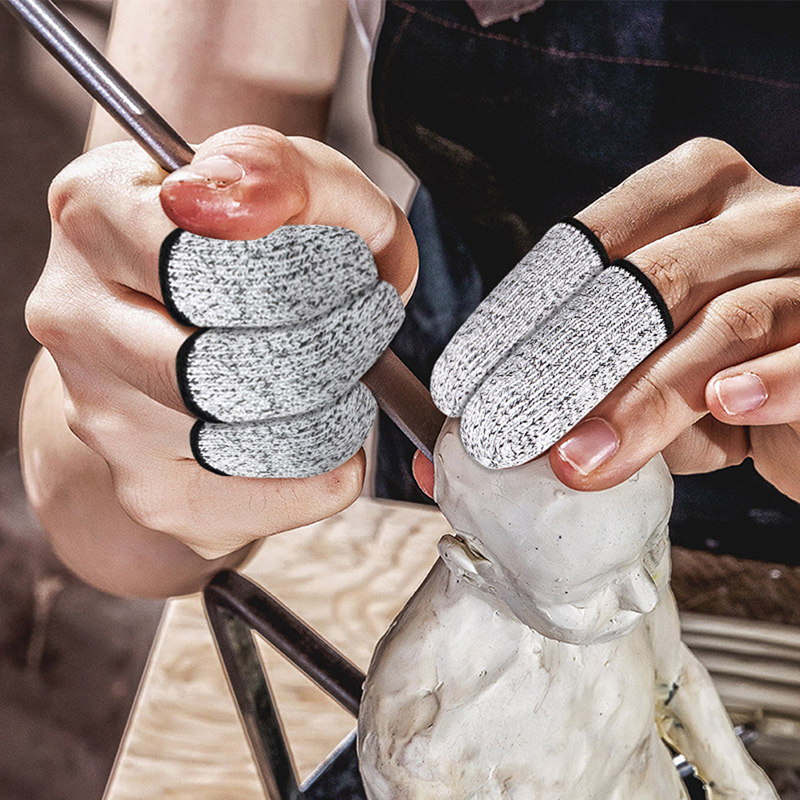1 Pasang Jari Cots Memotong Le - Cut Resistant Glove ulasan dan harga