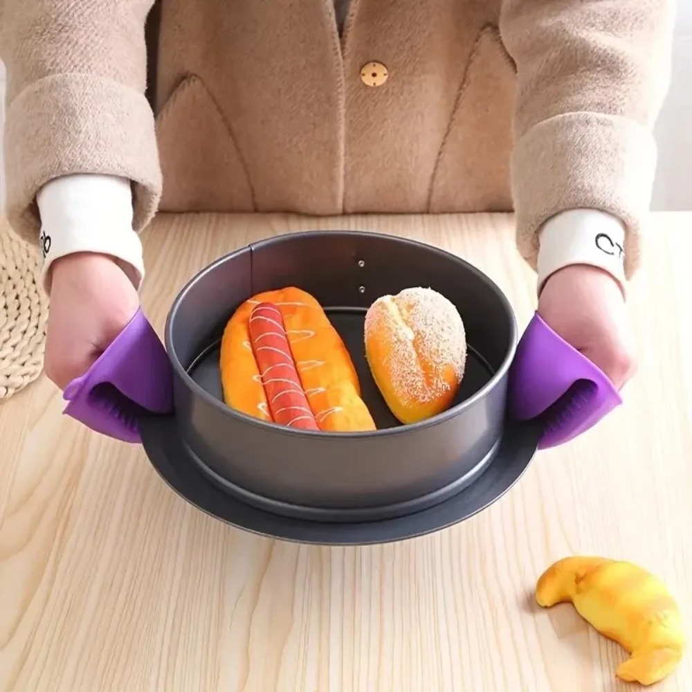 4/2 Buah Sarung Tangan Oven Si - Oven Mitt Silicone ulasan dan harga