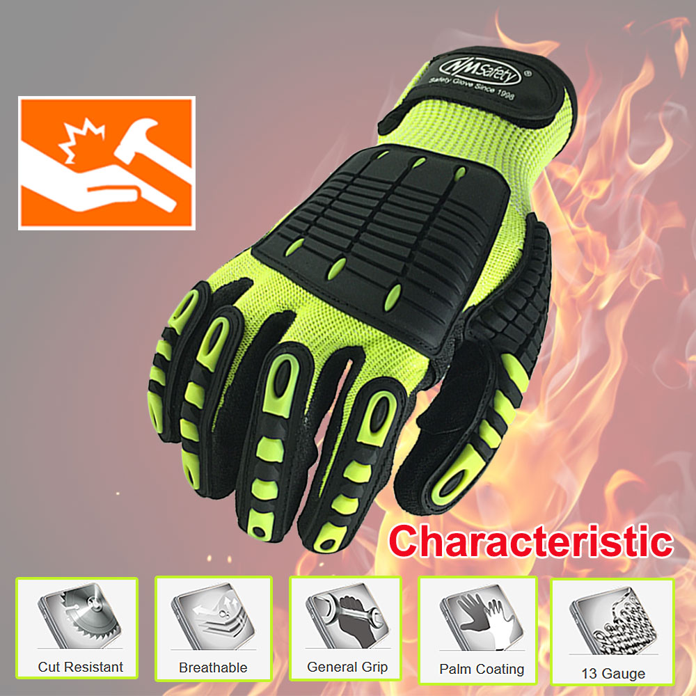 NMSafety Sarung Tangan Berkual - Work Glove Impact ulasan dan harga