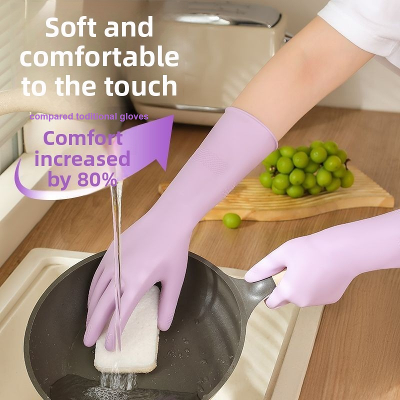 Sarung Tangan Pencuci Piring L - Dish Glove Rubber ulasan dan harga