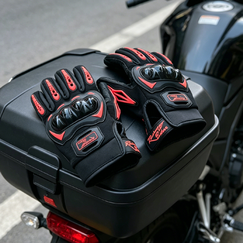 Sarung Tangan Sepeda Motor Pri - Motorcycle Glove Knuckle ulasan dan harga
