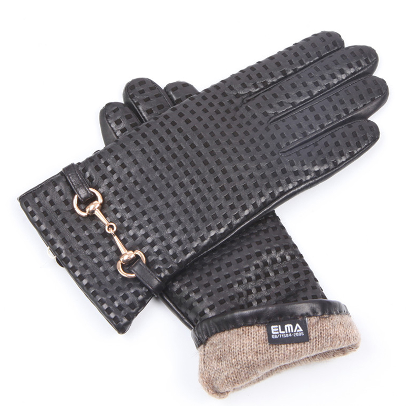 Sarung Tangan Kulit Asli Wanit - Wool Glove Lined ulasan dan harga