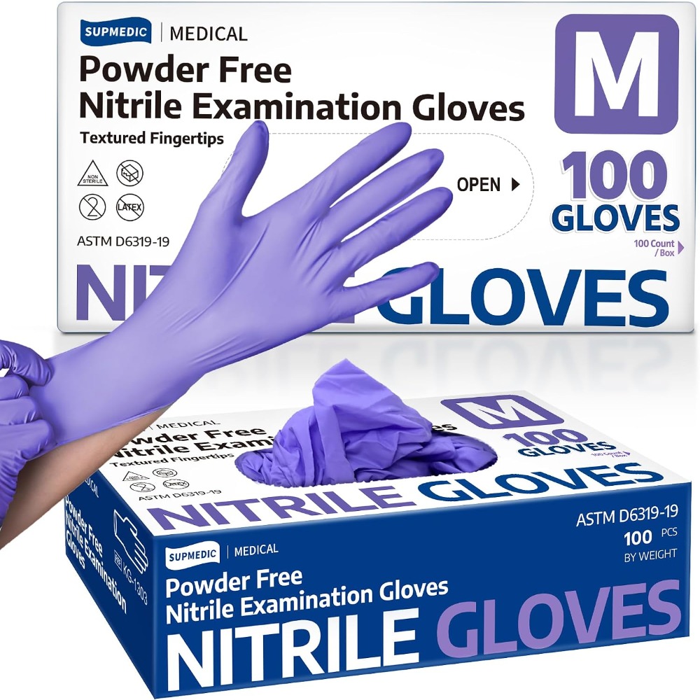 Sarung Tangan Nitril Sekali Pa - Exam Glove Nitrile ulasan dan harga