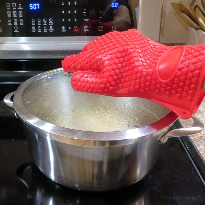 Sarung tangan panggang silikon - Oven Mitt Silicone ulasan dan harga