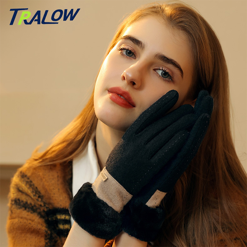Sarung Tangan Rajut Wanita TRA - Wool Glove Lined ulasan dan harga