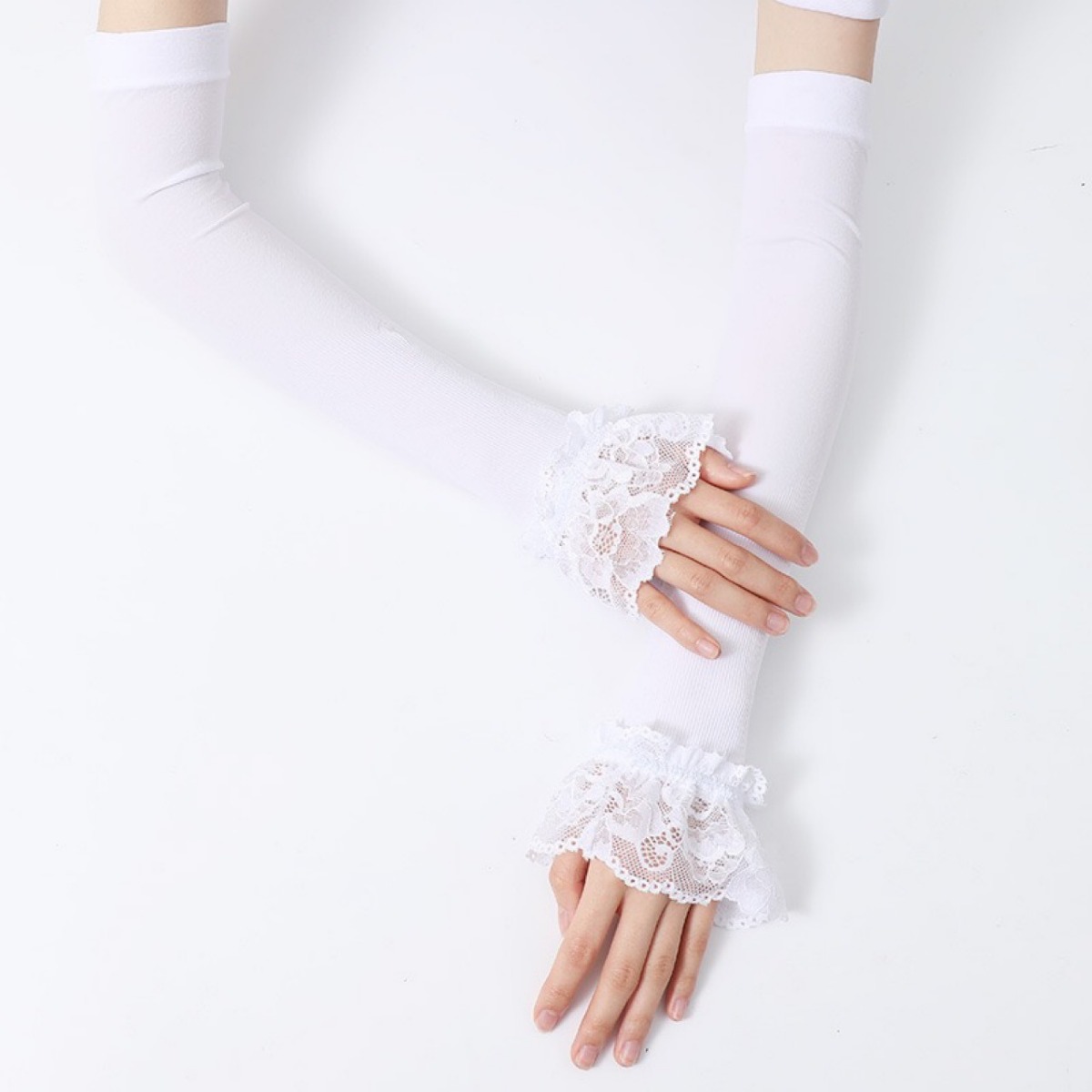 Sarung Tangan Wanita Tanpa Jar - Fingerless Glove Knit ulasan dan harga