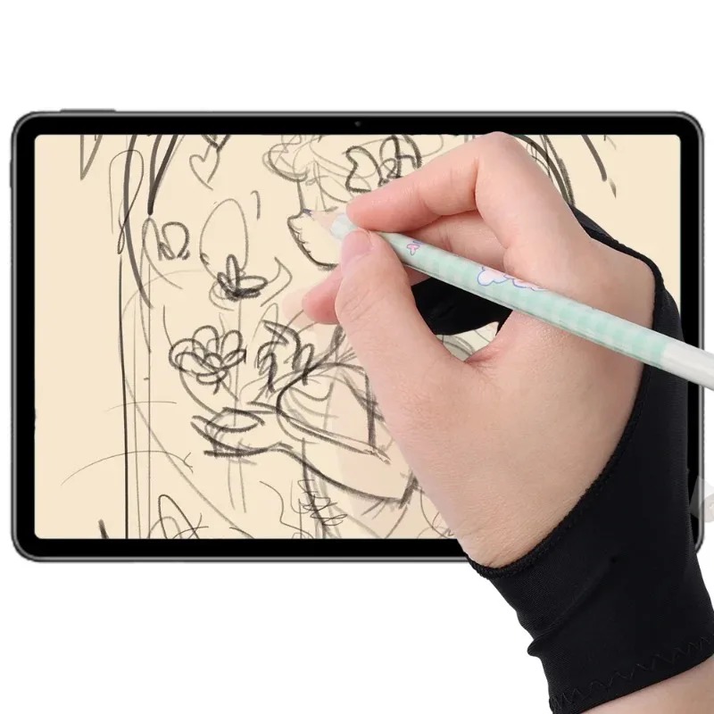 Sarung tangan menggambar, saru - Touchscreen Glove Capacitive ulasan dan harga