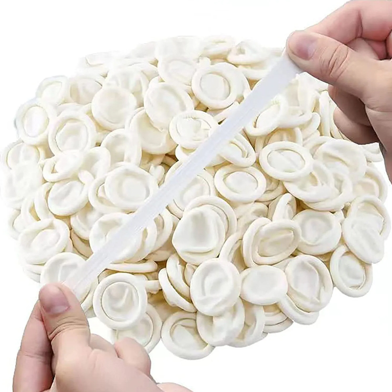 Sarung jari sekali pakai, 100  - Latex Disposable Glove ulasan dan harga