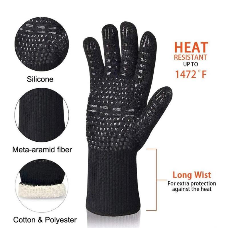 Sarung tangan insulasi suhu ti - Oven Mitt Silicone ulasan dan harga