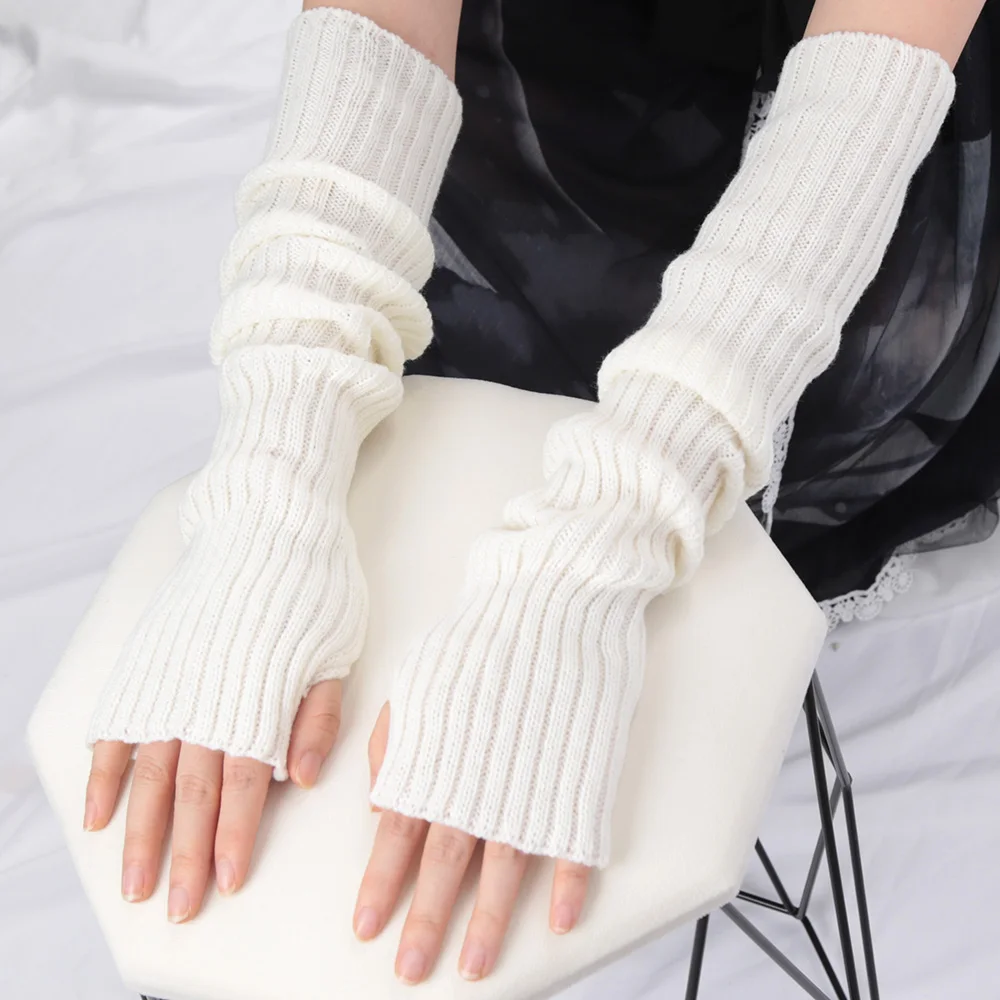 Sarung Tangan Rajut Wanita 52c - Fingerless Glove Knit ulasan dan harga