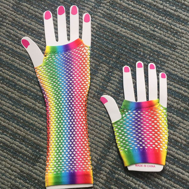 1 Pasang Sarung Tangan Jaring  - Fingerless Glove Knit ulasan dan harga