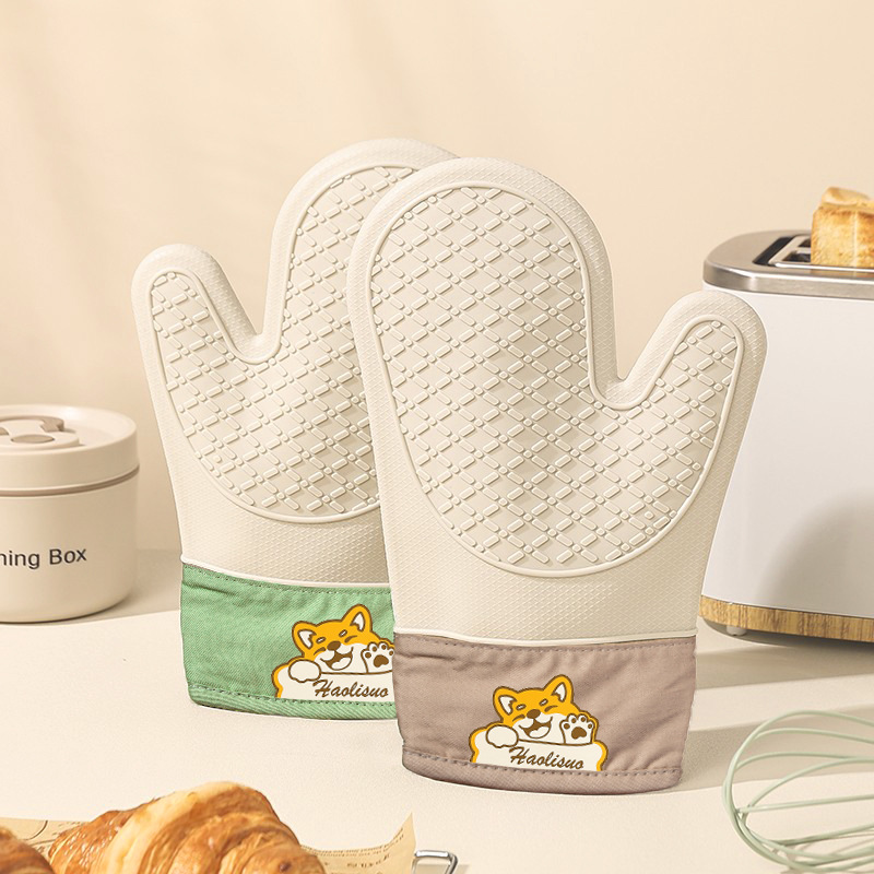 Sarung Tangan Oven Silikon Tah - Oven Mitt Silicone ulasan dan harga