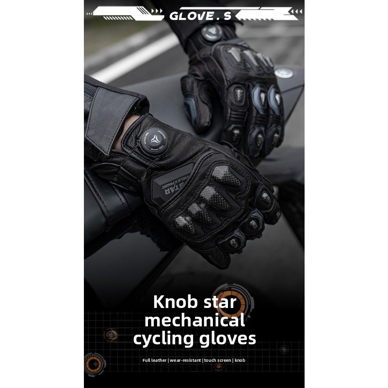 Sarung Tangan Motor STAR FIELD - Motorcycle Glove Knuckle ulasan dan harga