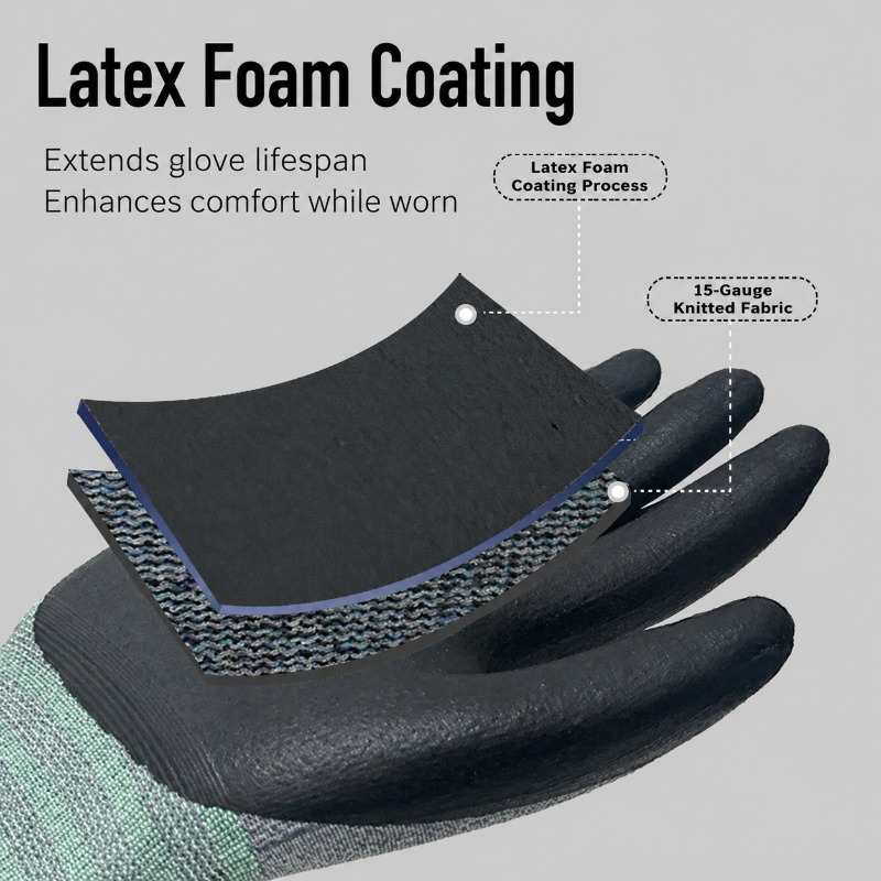 Sarung Tangan Kerja 15 Jarum B - Nitrile Mechanic Glove ulasan dan harga