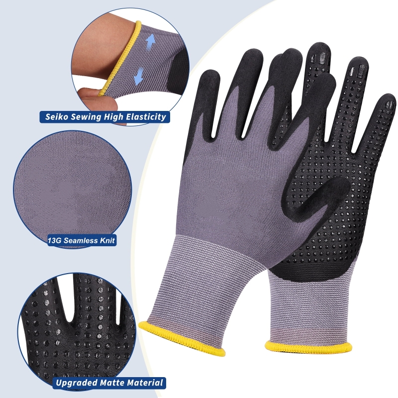 Sarung Tangan Kerja Keamanan B - Nitrile Mechanic Glove ulasan dan harga