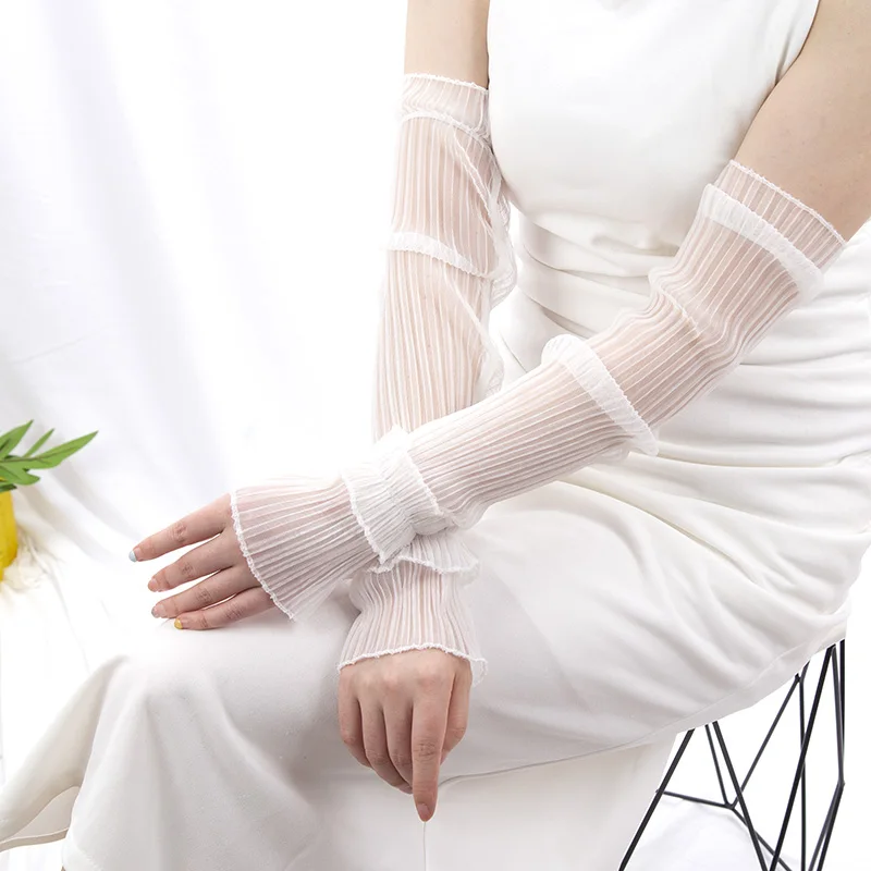 Sarung tangan tanpa jari panja - Fingerless Glove Knit ulasan dan harga