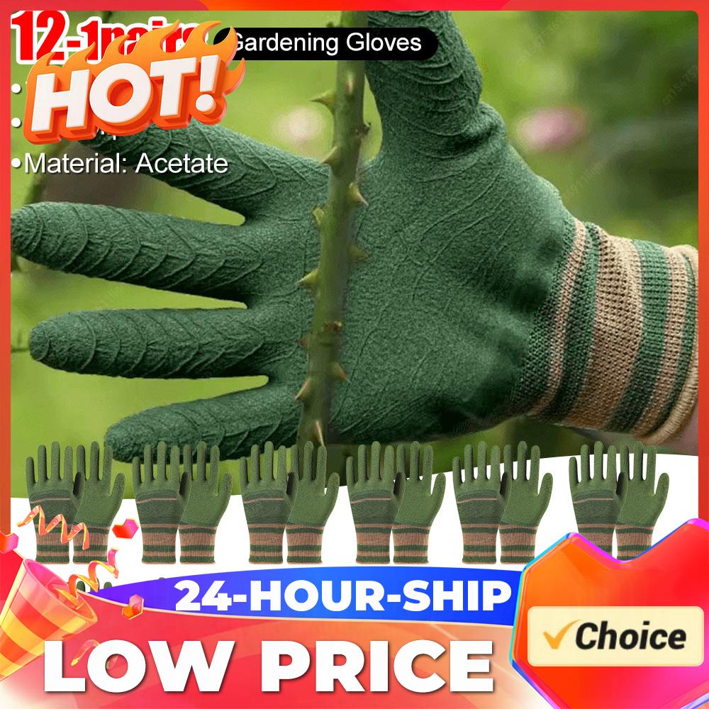 Sarung Tangan Berkebun Anti Du - Gardening Glove Waterproof ulasan dan harga