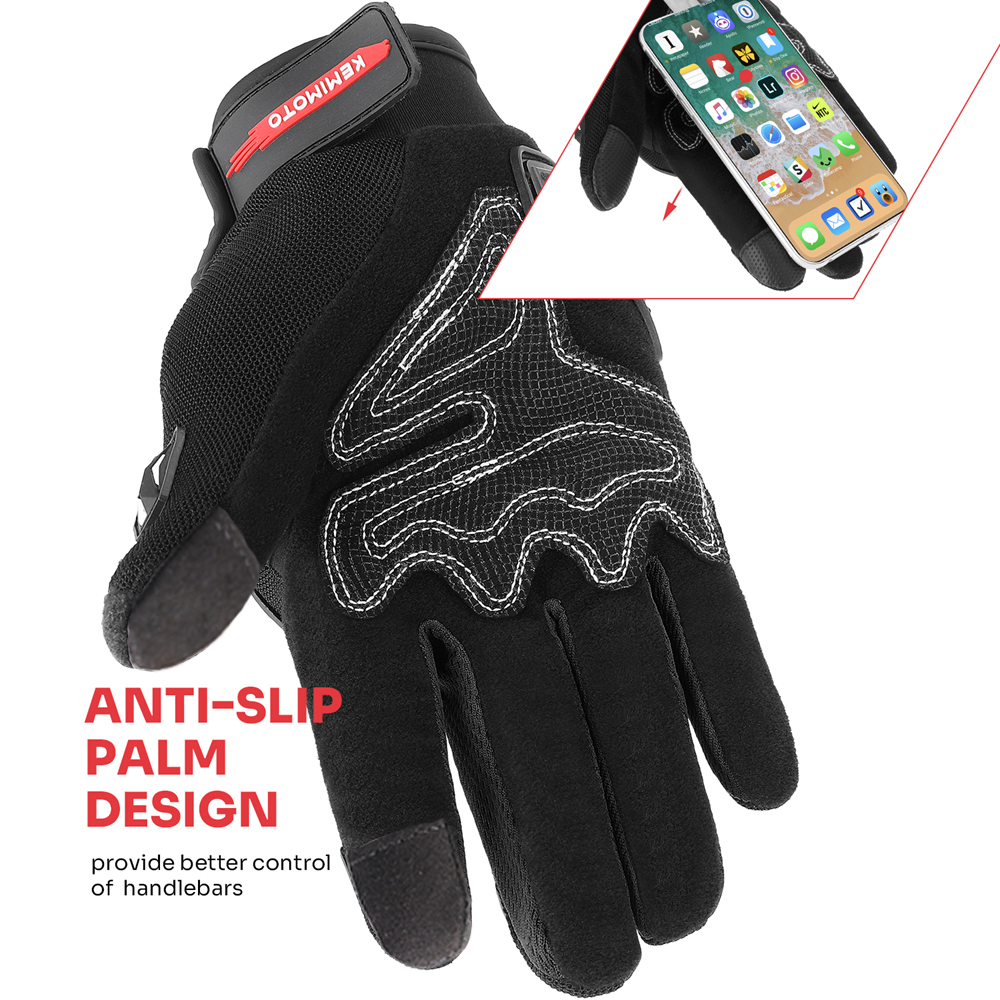 KEMITOUR Sarung Tangan Motor M - Cycling Glove Padded ulasan dan harga
